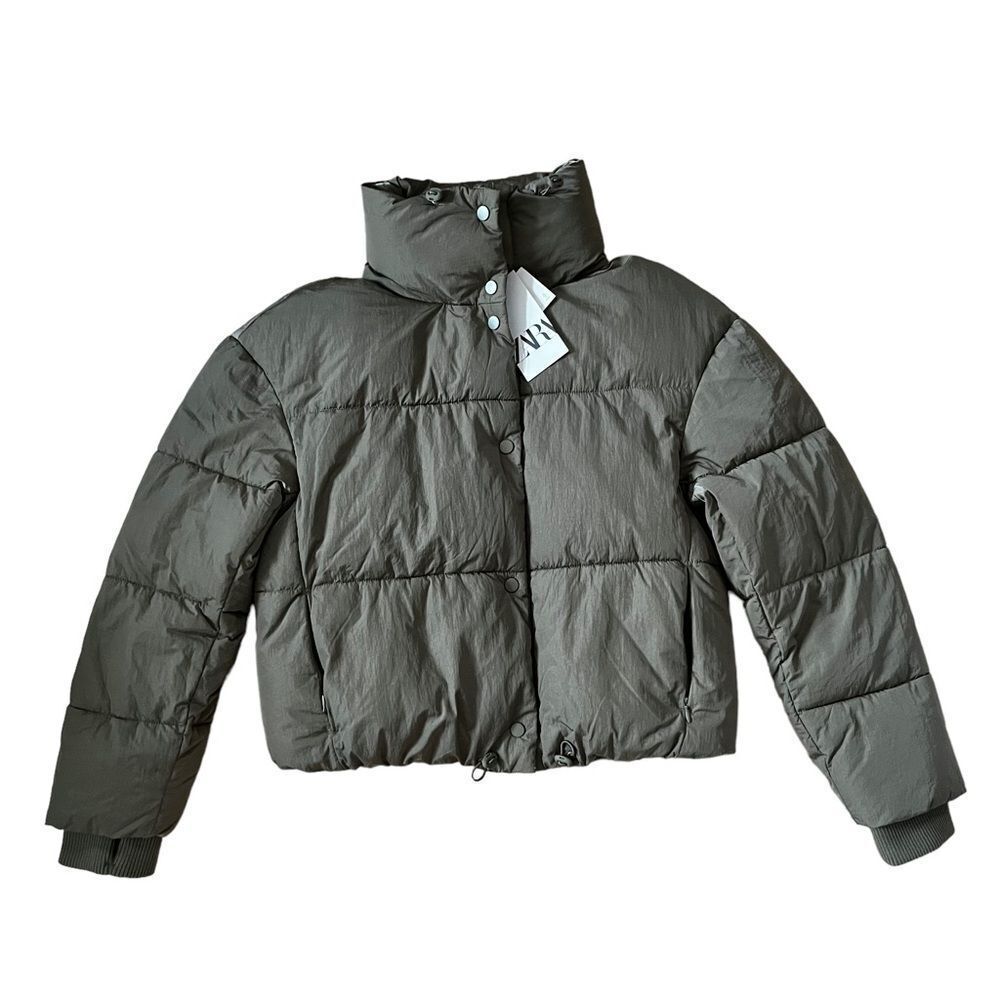 New Zara Puffer Jacket Size Small